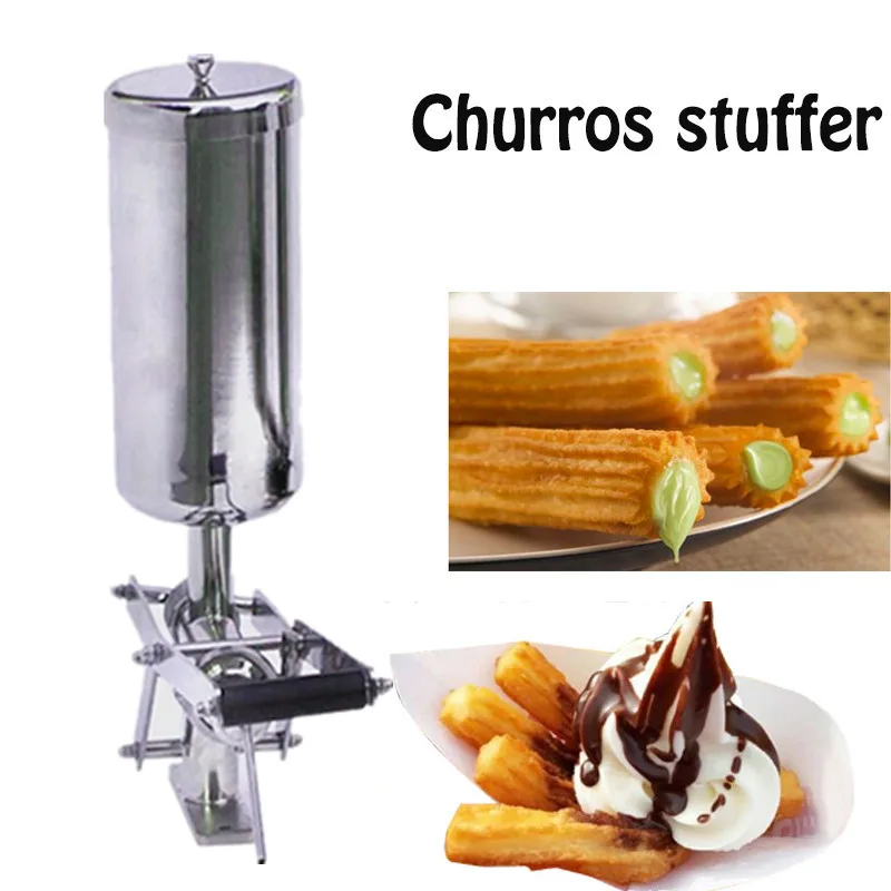 Churro наполнитель машина Делюкс нержавеющая сталь черро разливочная Емкость 5