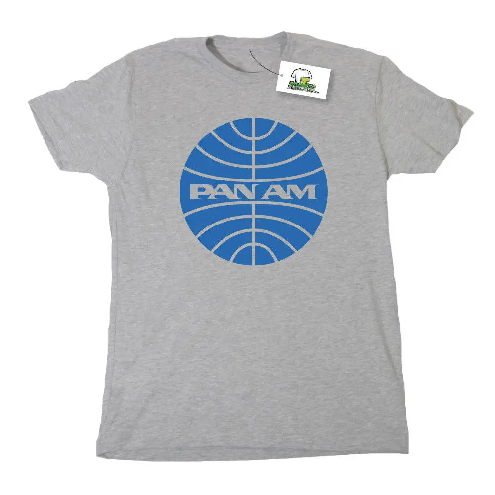 PAN AM Airlines Inspired by Catch Me If You Can Printed T-Shirt Cool Casual pride t shirt men Unisex New Fashion tshirt | Мужская одежда