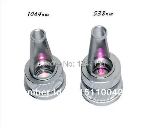 Лазерные наконечники nd yag с Q-переключателем 532nm для татуировок кофейного цвета |