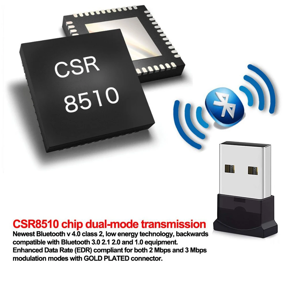 Highever беспроводной USB Bluetooth адаптер 4 0 ключ Музыкальный звуковой приемник Adaptador