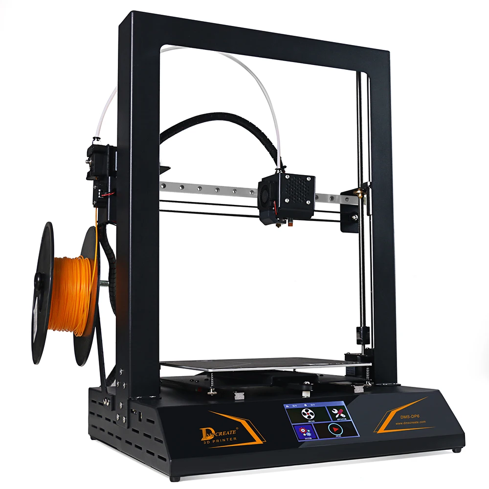 Большой размер печати высокая точность DMSCREATE DP6 3D принтеры DIY kit супер стабильный