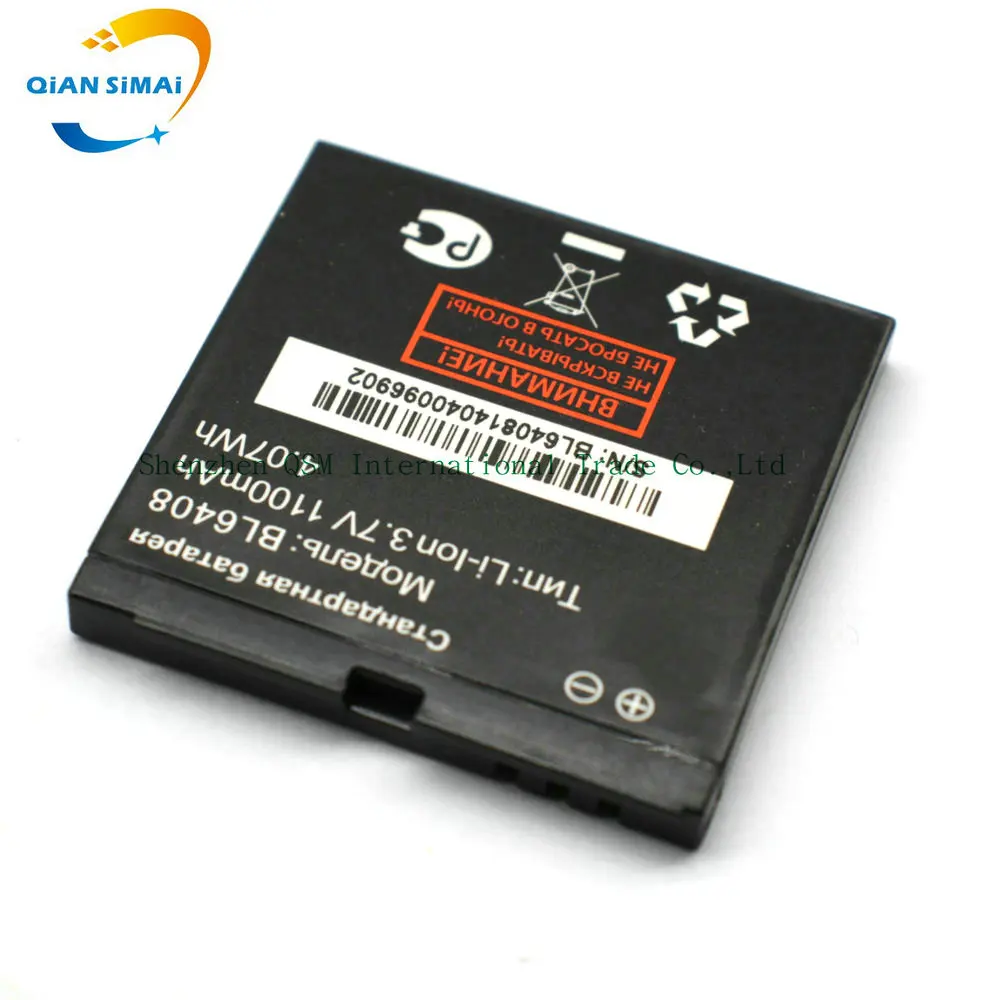 QiAN SiMAi 1 шт. BL6408 1100 мАч высокое качество оригинальный аккумулятор для Fly смартфон