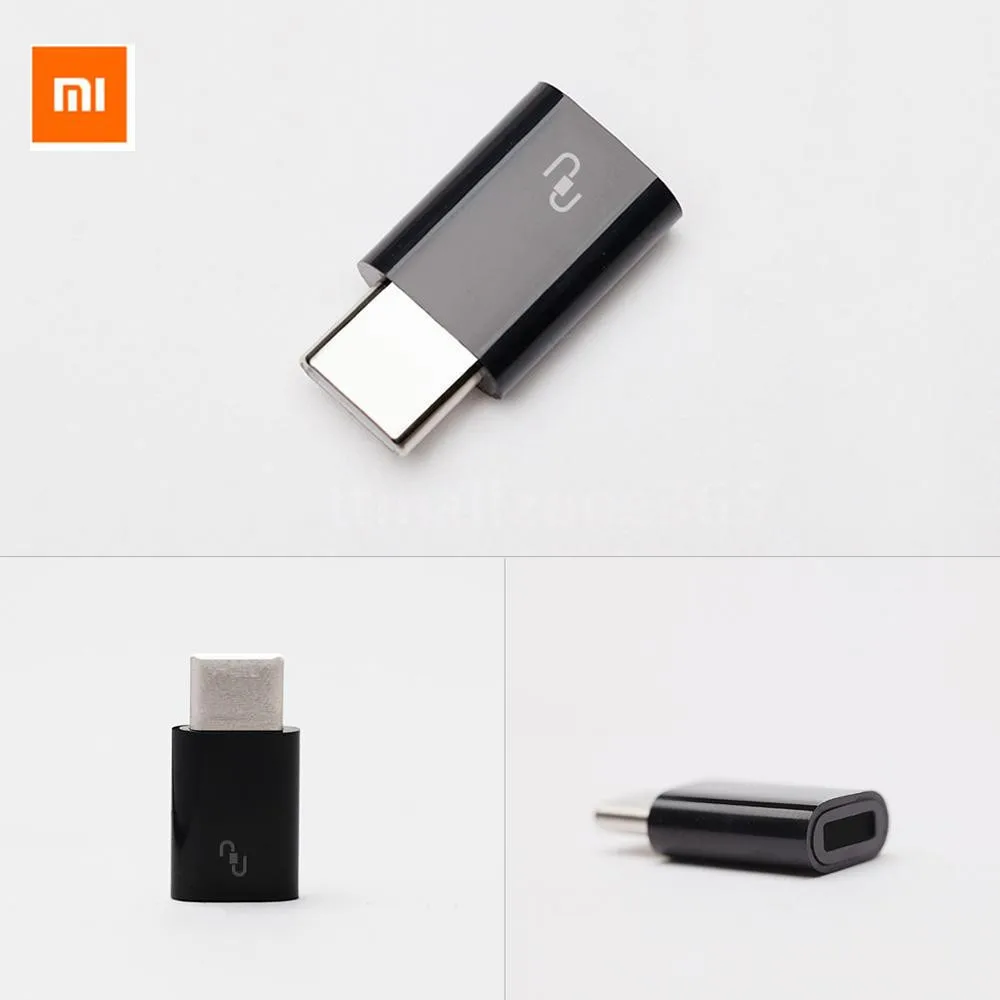 100% Оригинальный xiaomi mi Зарядное устройство адаптер Портативный cro Тип usb c для 4C/mi 5