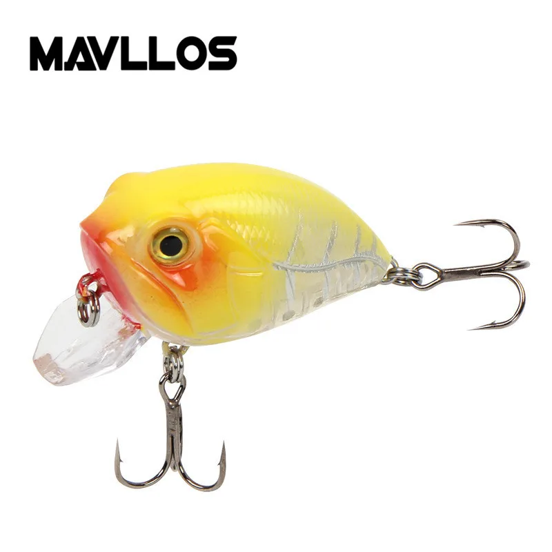 Mavllos плавающий дайвинг с неглубоким погружением Crankbait рыболовная приманка 40 мм 8 г