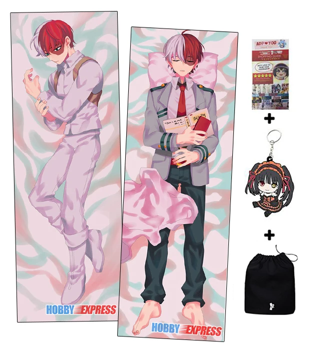 Хобби Экспресс Shouto Todoroki BNHA аниме дакимакура японская подушка для обнимания