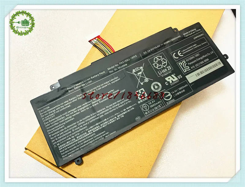 GYIYGY 14 4 V 60Wh 3860mAh PA5189U 1BRS Аккумулятор для ноутбука Toshiba Satellite RADIUS P55W B B5224