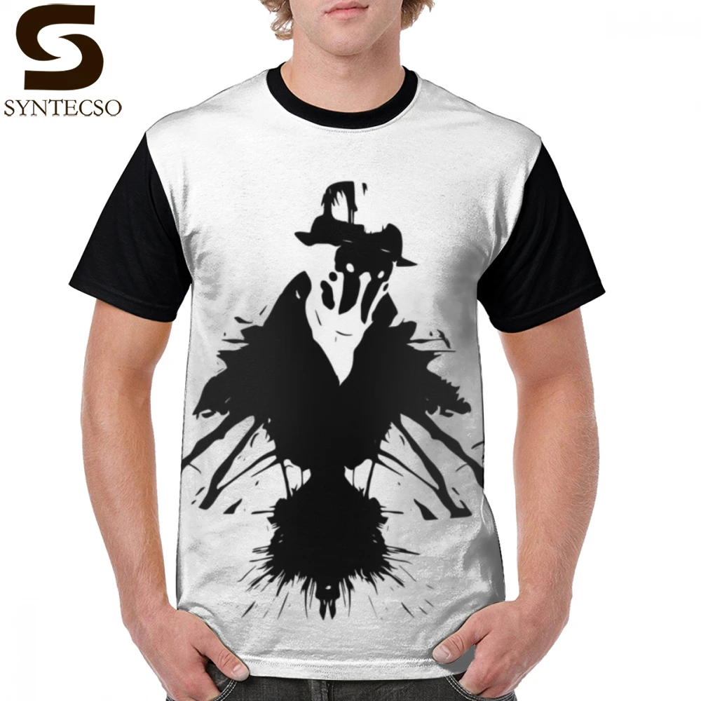 Футболка Rorschach футболка 100 полиэстер уличная одежда графическая милая Мужская
