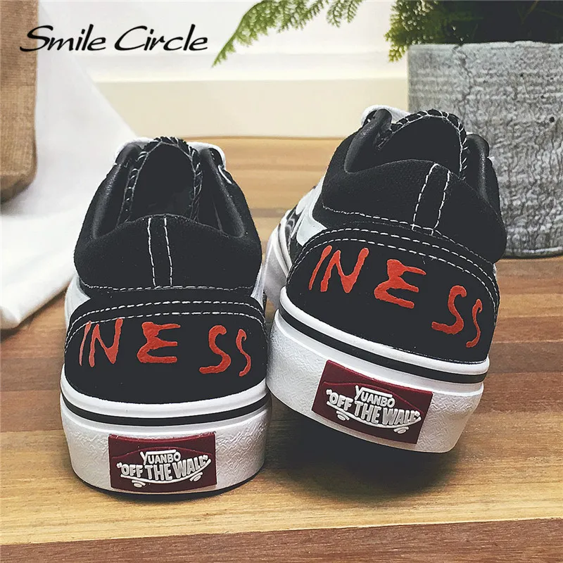 Smile Circle/2018 г. Весенне-летние белые кроссовки Женская Ультрамягкая повседневная