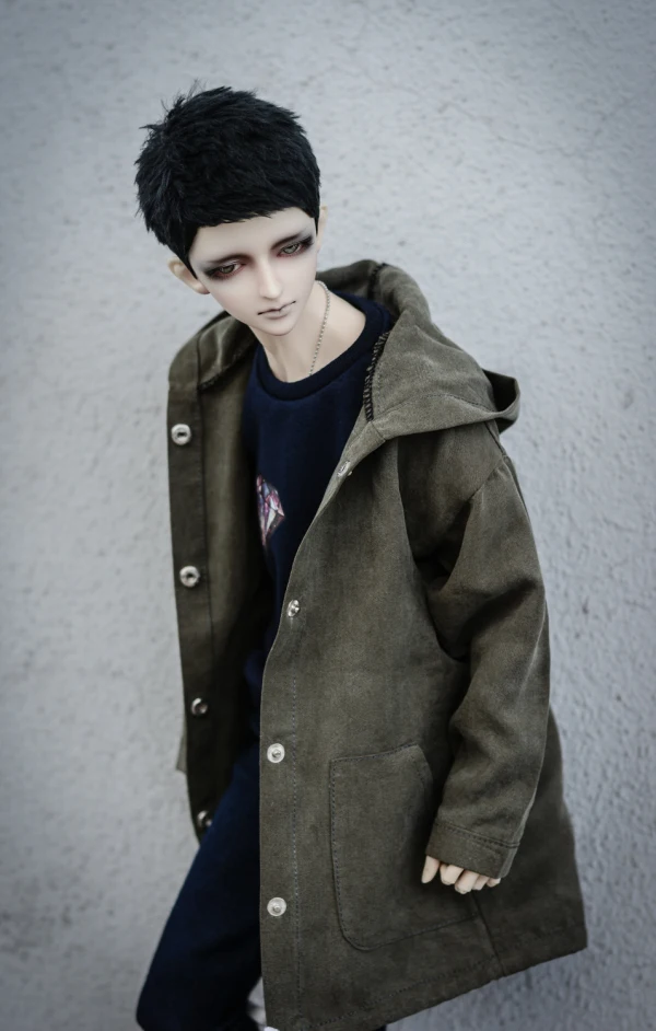 Аксессуары для одежды BJD в масштабе 1/4 1/3 куртка с капюшоном пальто BJD/Аксессуары