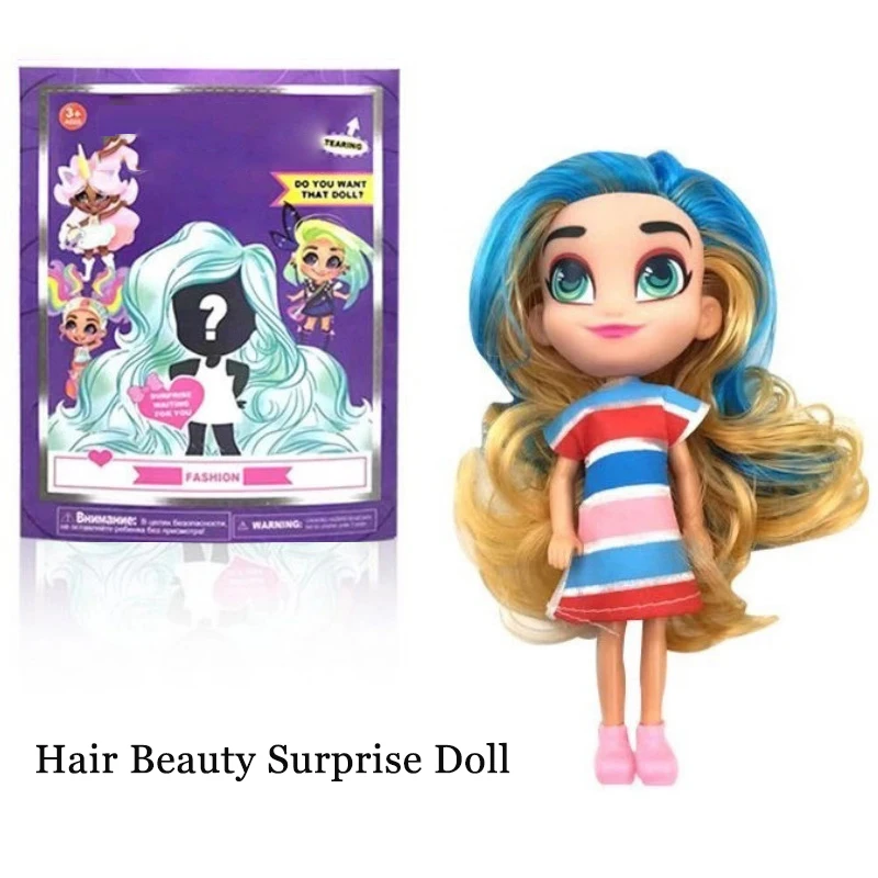 Модные hairdorable куклы для девочек домашние детские волосы для девочек красота сюрприз куклы для детей хороший подарок Прямая поставка