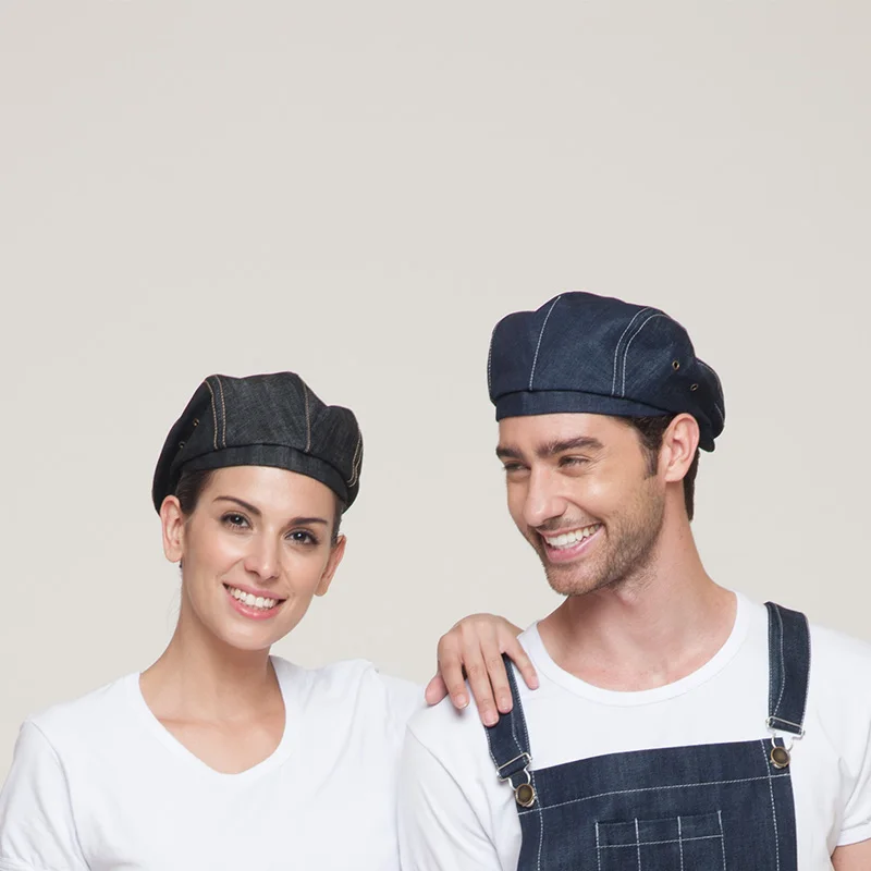 Мода Reataurant отель кухня официанта берет шеф повара шапки ковбой ткань много