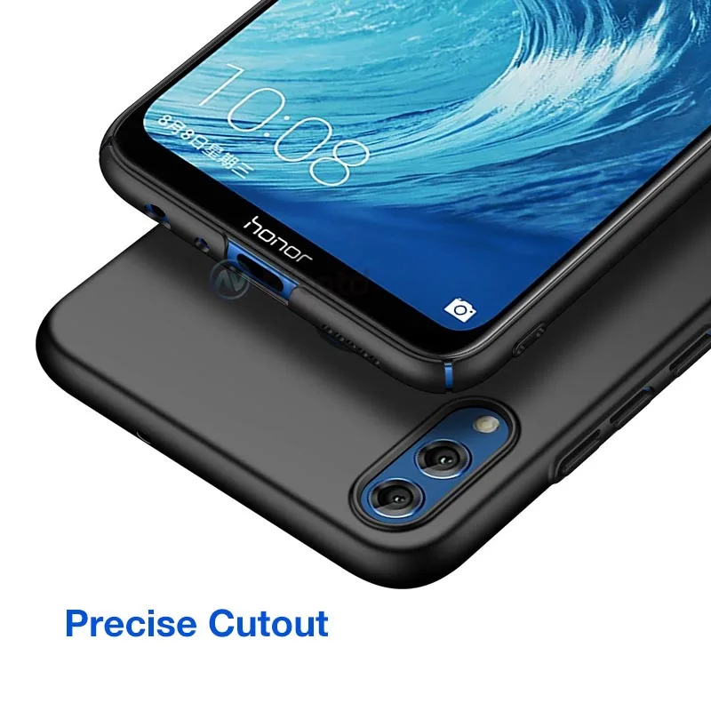 Роскошный пластиковый матовый чехол для телефона huawei honor 8X 6 5 дюйма тонкий Чехол