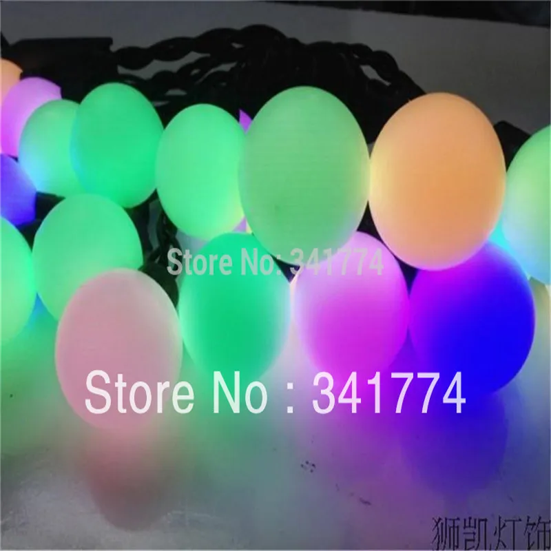 Waterproof Christmas LED String Lights Garland 16ft RGB 40leds Curtain Chandelier home garden outdoor Holiday Wedding luminaria | Освещение