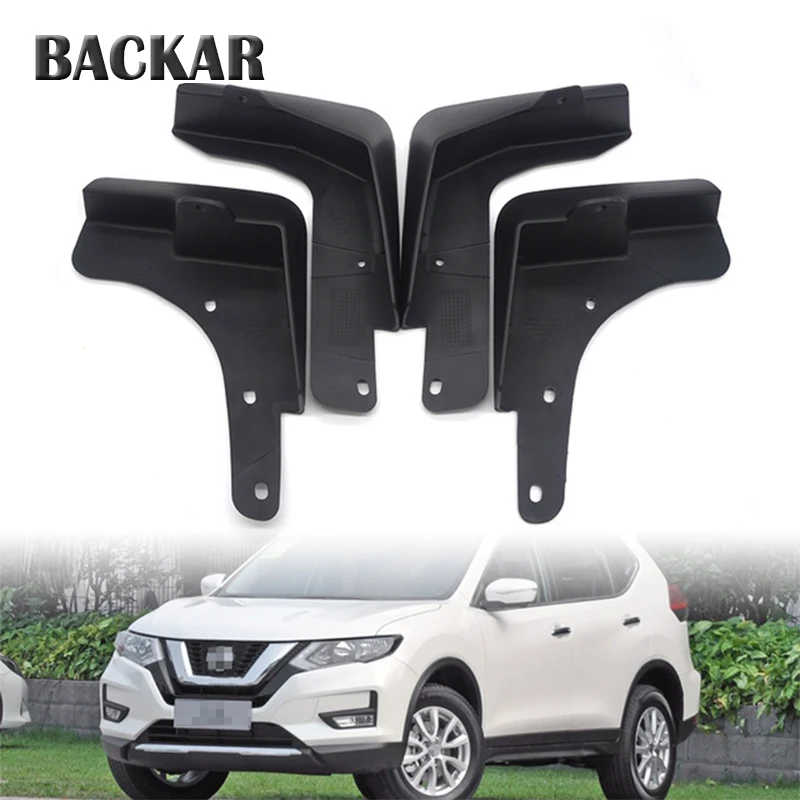 Backar 1 комплект автомобильные передние и задние брызговики для Nissan X-Trail Rouge T32 2014 2015