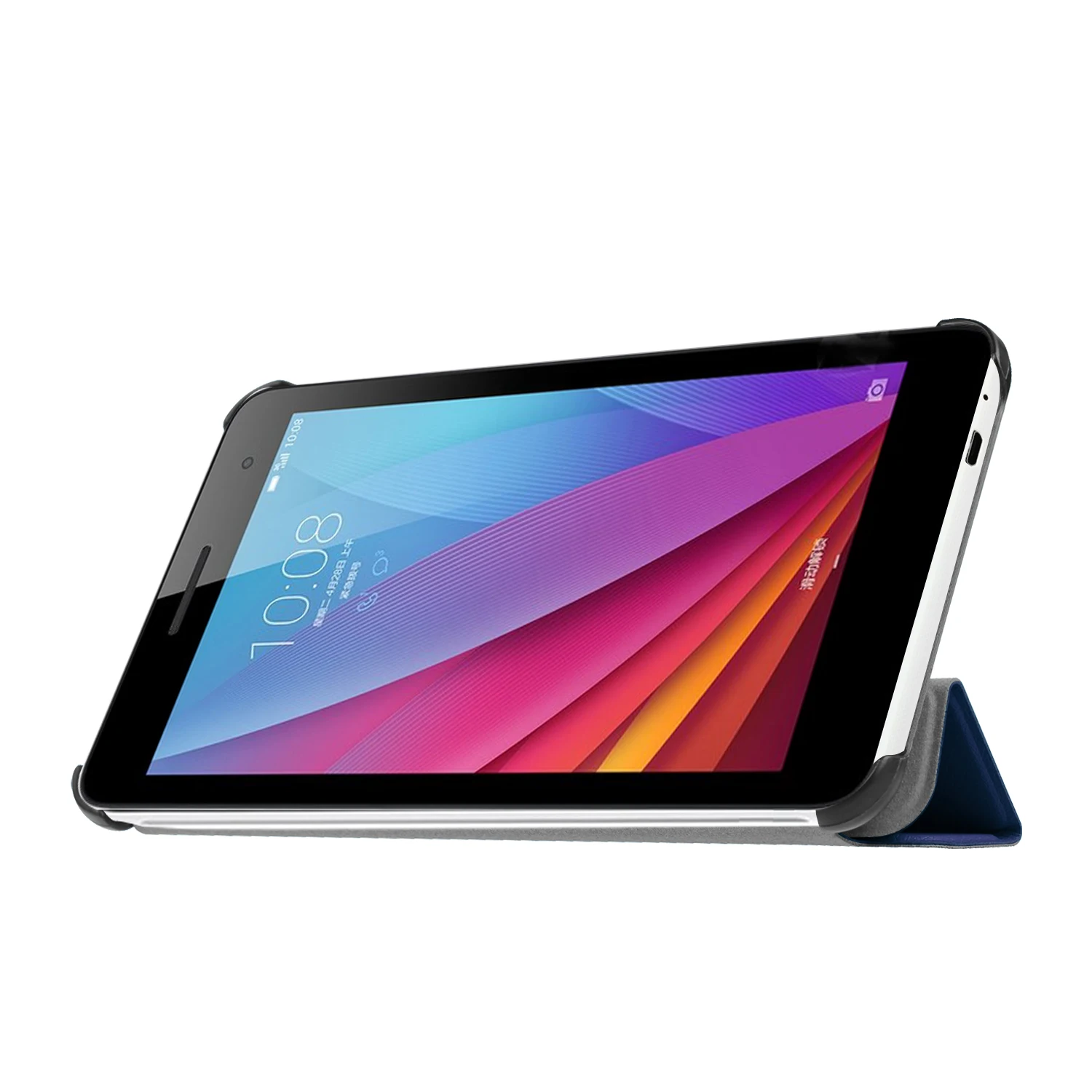 Высококачественный чехол-подставка из искусственной кожи чехол для huawei MediaPad T1 7,0 T1-701u T2 7 дюймов Чехол+ пленка+ стилус