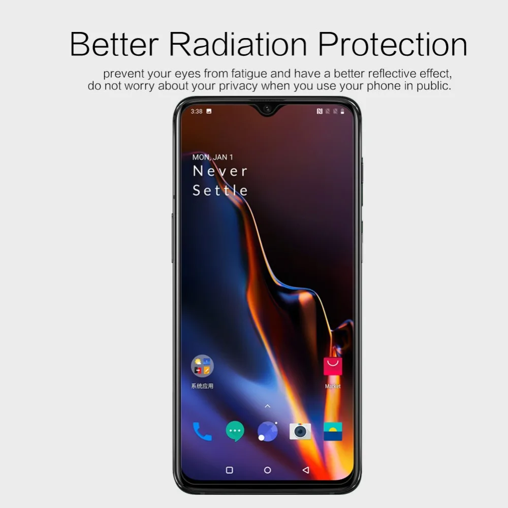 Oneplus 6T Защитная пленка NILLKIN Супер прозрачная защитная пленка для ЖК-экрана и матовая Защита экрана для Oneplus 6T One Plus 6t 1+ 6t