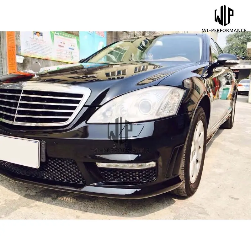 W221 S350 S65 S63 комплект кузова автомобиля ПП неокрашенные передние задние бамперы