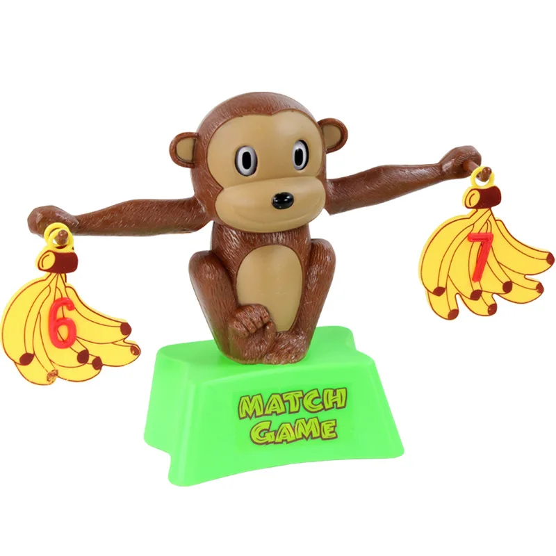 Match game Board Monkey Math Balancing Scale Number Balance Game Children Educational Toy to Learn add and subtract | Игрушки и хобби