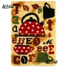 Защелка для самостоятельной сборки hook kits, ковер, 3d печать, холст, чай, домашний декор, diy вязаный крючком коврик, игла для коврового покрытия, Foamiran, для рукоделия