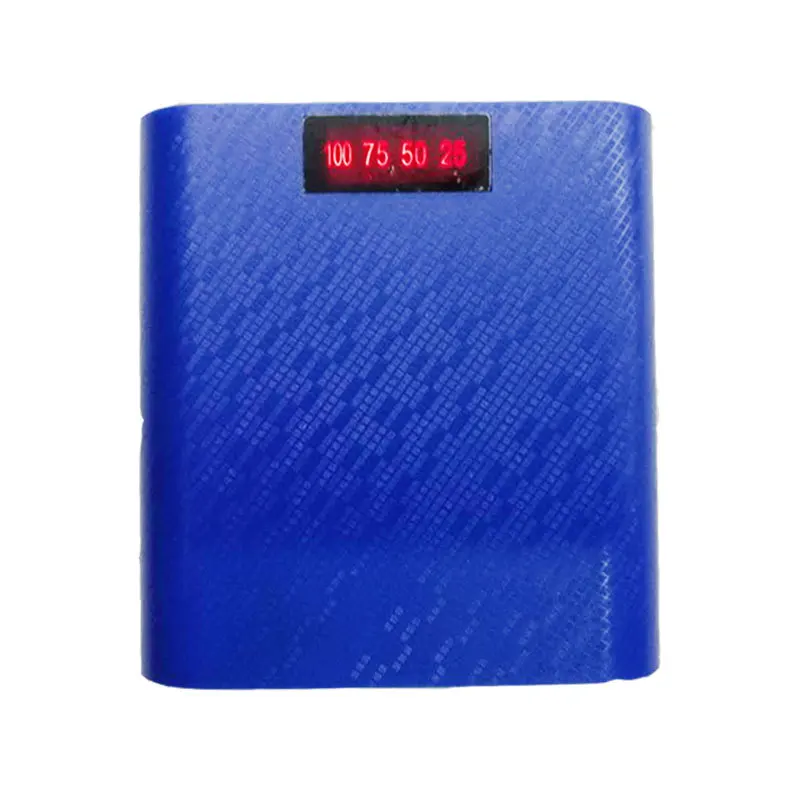 Цифровой светодиодный блок питания 5 В, сделай сам, один USB, 4x18650, чехол для аккумулятора, зарядка, источник питания, внешний аккумулятор, чехол для зарядного устройства, внешний аккумулятор