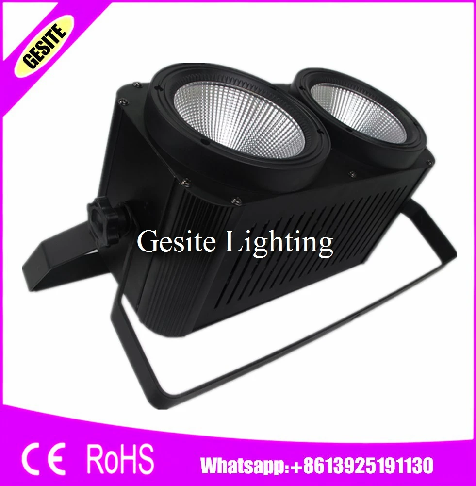 2 шт./лот бесплатная доставка глазная аудитория осветительный прибор COB Light DMX