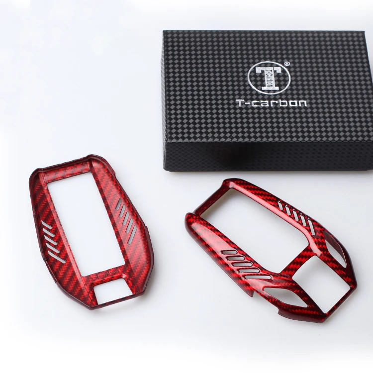 Чехол DEE из углеродного волокна для ключей декоративный BMW New 7 Series 5 series I12 G12 G11 G20