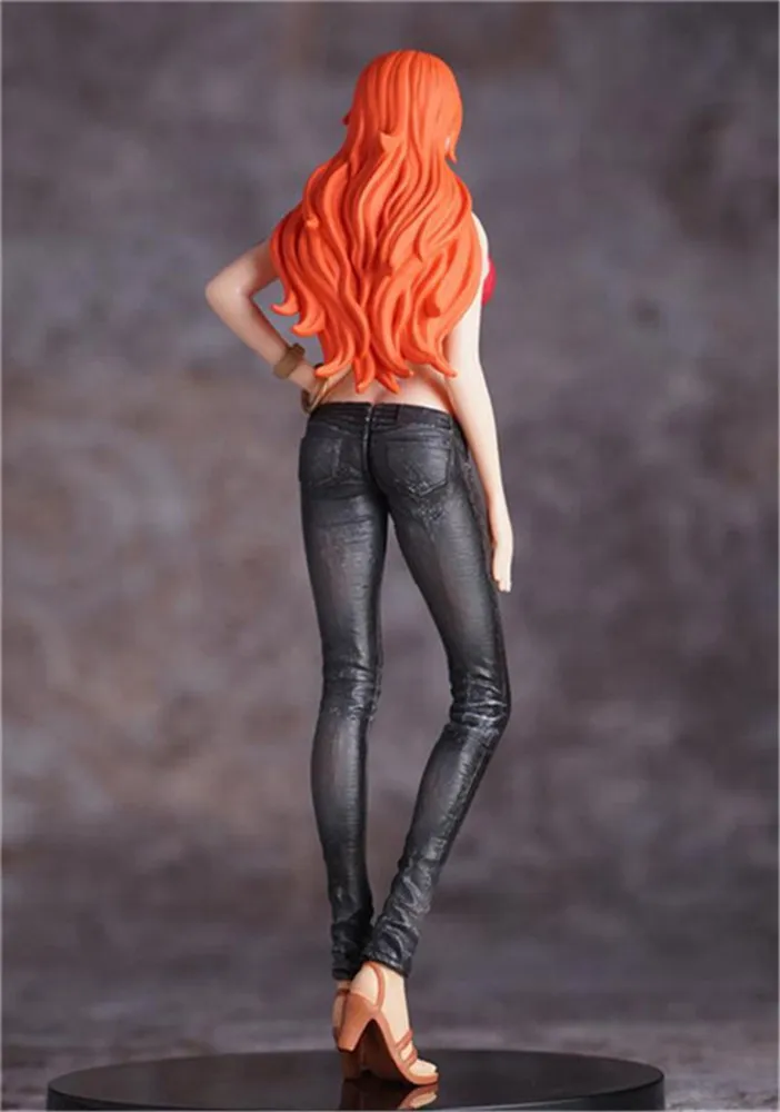 Коллекционная Фигурка героя мультфильма One Piece Nami ПВХ фигурка в джинсах | Игрушки