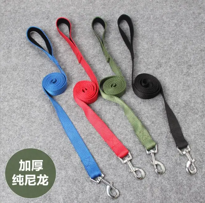 Nylon traction rope pet cord thickening extended dog chain supplies | Дом и сад