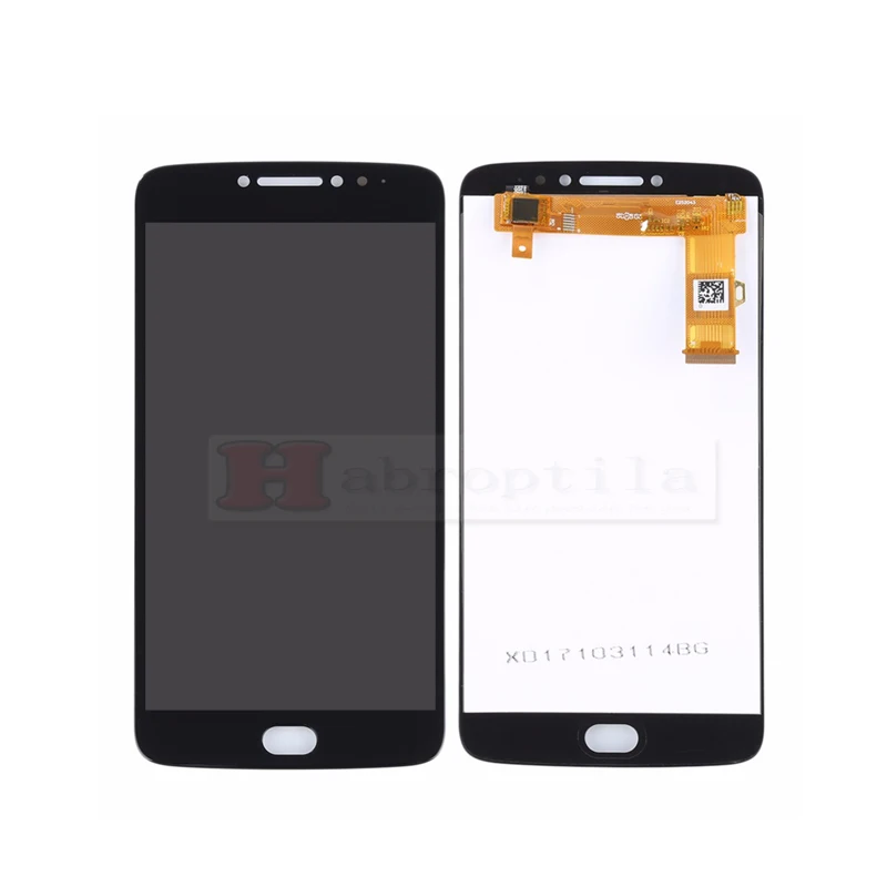 Черное золото 5.5 дюйма для MOTO E4 плюс стекло ЖК дисплей Дисплей + Сенсорный экран