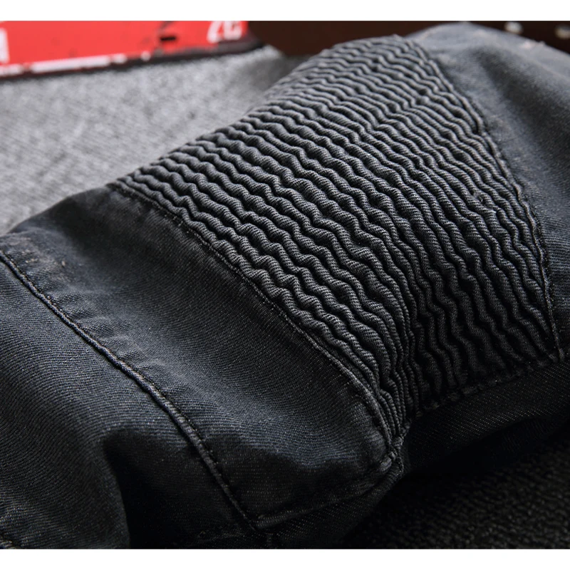 Мужские модные брендовые дизайнерские рваные байкерские джинсы мужские