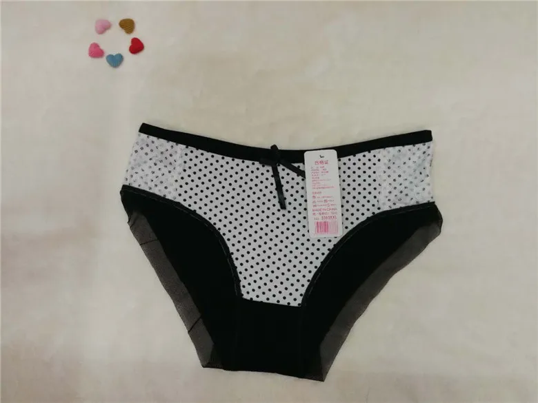 Jian Peng kawaii low-Rise briefs lace underwear women sexy panties lady Modal solid and durable underpants with bow | Женская одежда