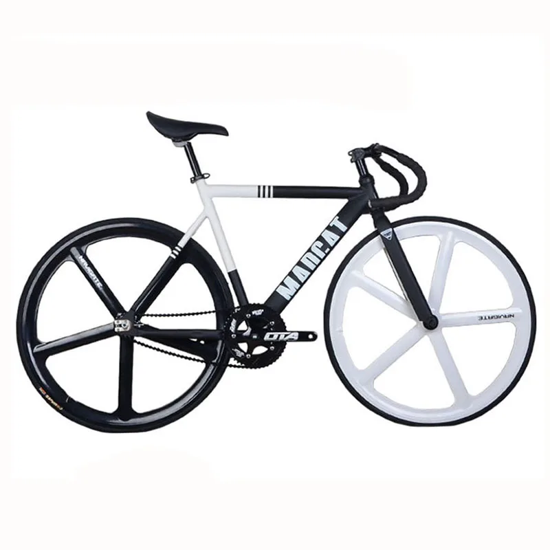 Дорожный велосипед из магниевого сплава 700C 5 спиц fixie Mag три передних и задних