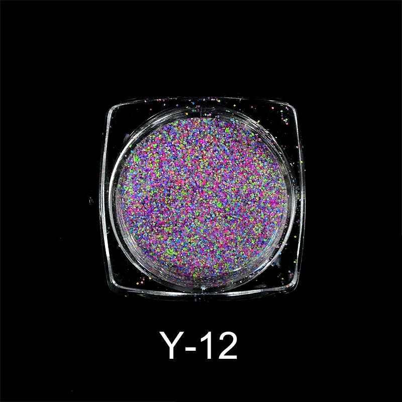 

1 Bottle Sugar Nail Glitter Powder Dust 3D Tip Rhinestone Manicure Tools Nail Art Decoration Polish Dark Shinning Glitters