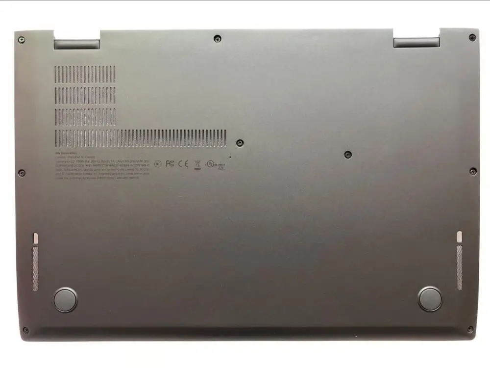 Для lenovo ThinkPad X1 Carbon 4th чехол для ноутбука Нижняя крышка нижний чехол SCB0K40140 01AW996 00JT836