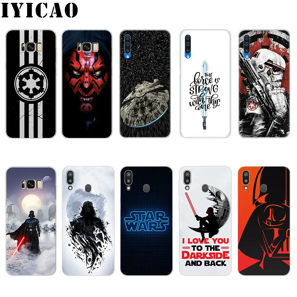 IYICAO "Звездные войны" Жесткий Чехол для Samsung Galaxy A3 A5 2015 2016 2017 A6 A7 A8 A9 плюс 2018