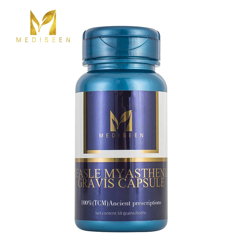 

Mediseen Teasle myasthenia gravis capsule, Promote myasthenia gravis, Protect Dyspnea, Improve for Limb weakness, 50pcs