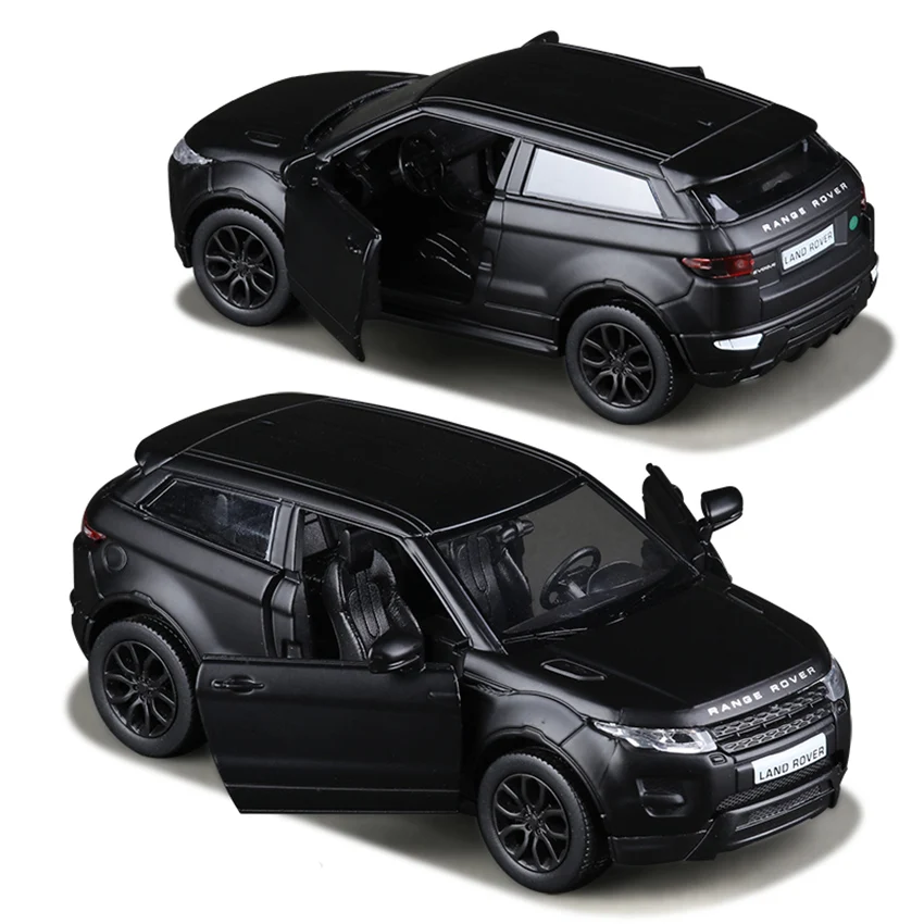 Игрушечная машинка R Matte Black 1:36 Aurora мини с обратной связью из сплава