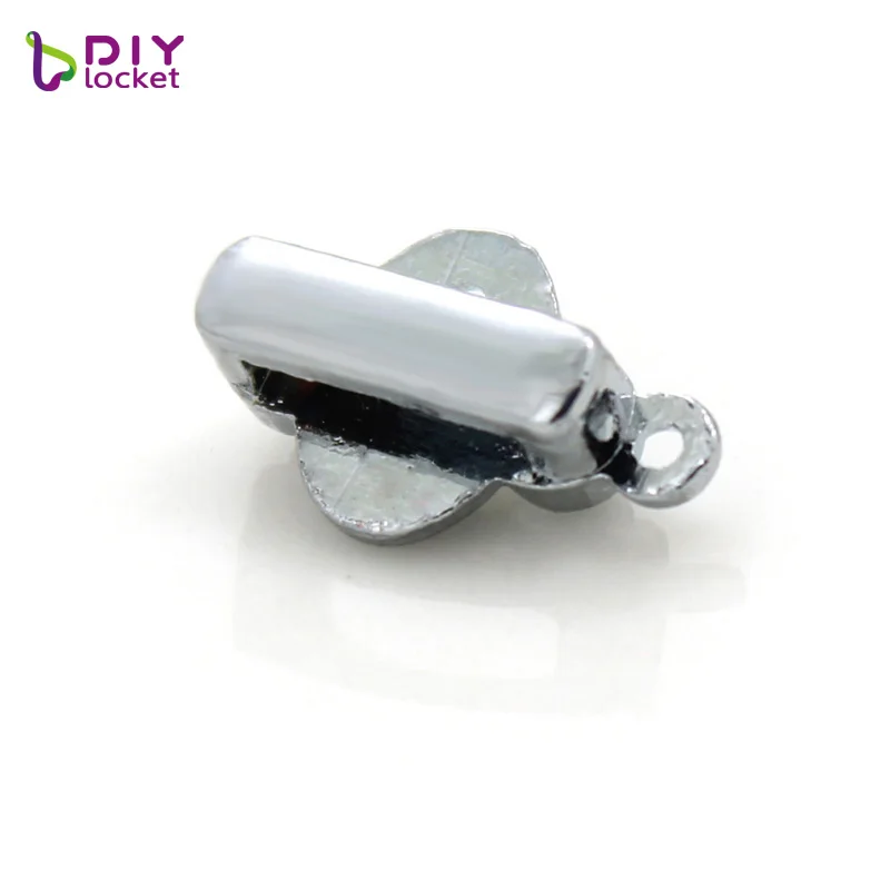 Diylocket 8 мм горка Подвески Стразы Шарм с подвесным отверстием для DIY браслета