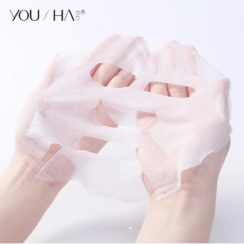 YOUSHA 100 шт сжатый маска хлопок лица лист DIY кожи Уход за лицом завернутый маски