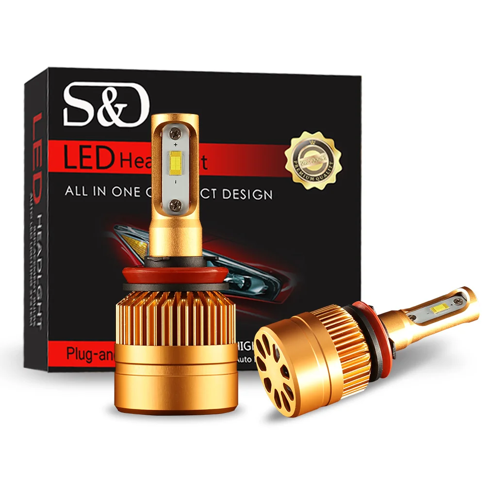 2 шт. Автомобильные светодиодные лампы H11 6000 лм к 24 В|h11 led headlight|led headlight bulbheadlight bulb |