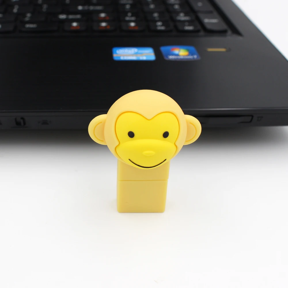 Usb флеш накопитель в виде обезьяны 16 64 Гб|sticks wholesale|gifts batmanstick canvas |