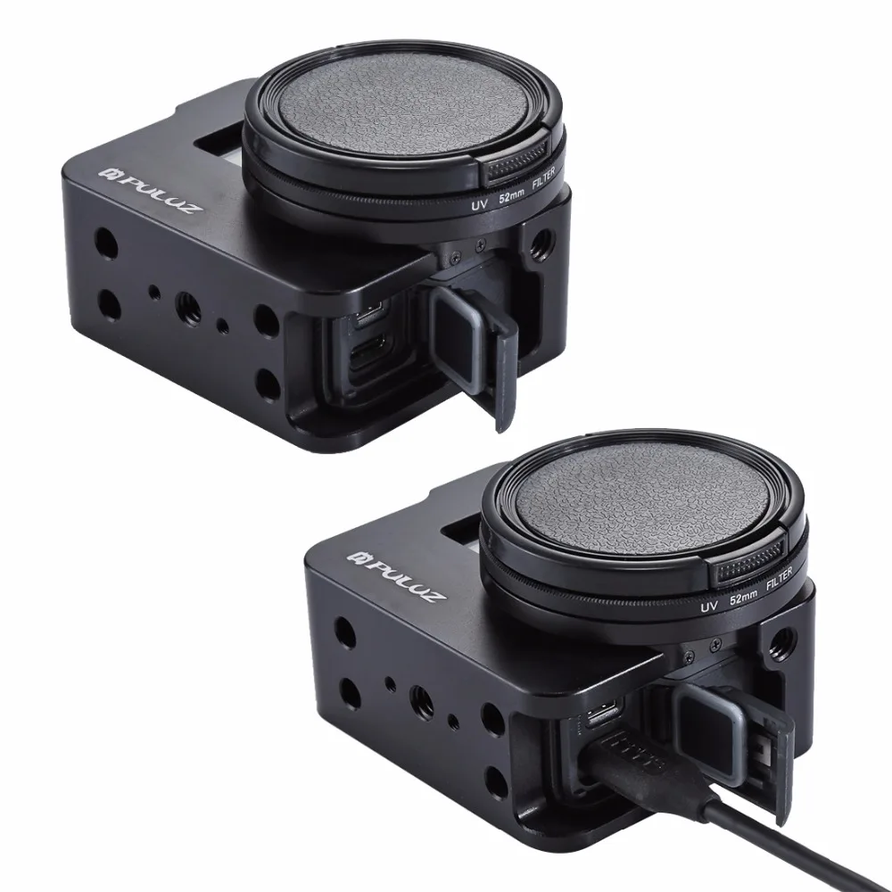 Чехол PULUZ для GoPro Hero 7 черный защитный чехол с ЧПУ + защитная рамка и