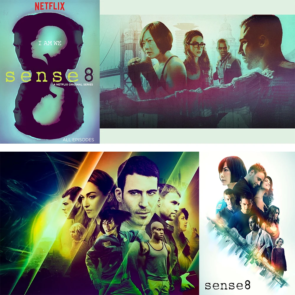 Плакат Sense 8 наклейки на стену с прозрачным изображением украшение для дома