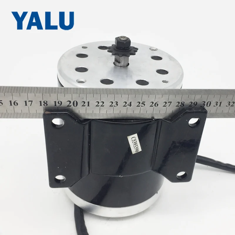 YALU MY1020 800 Вт 36 В/48 в ATV Buggy #25 или T8F звездочка небольшой Электрический трицикл