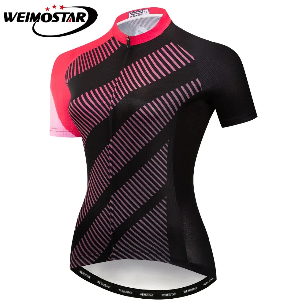 Женская велосипедная Джерси Pro Team Road одежда Ropa Ciclismo с коротким рукавом Maillot Черный