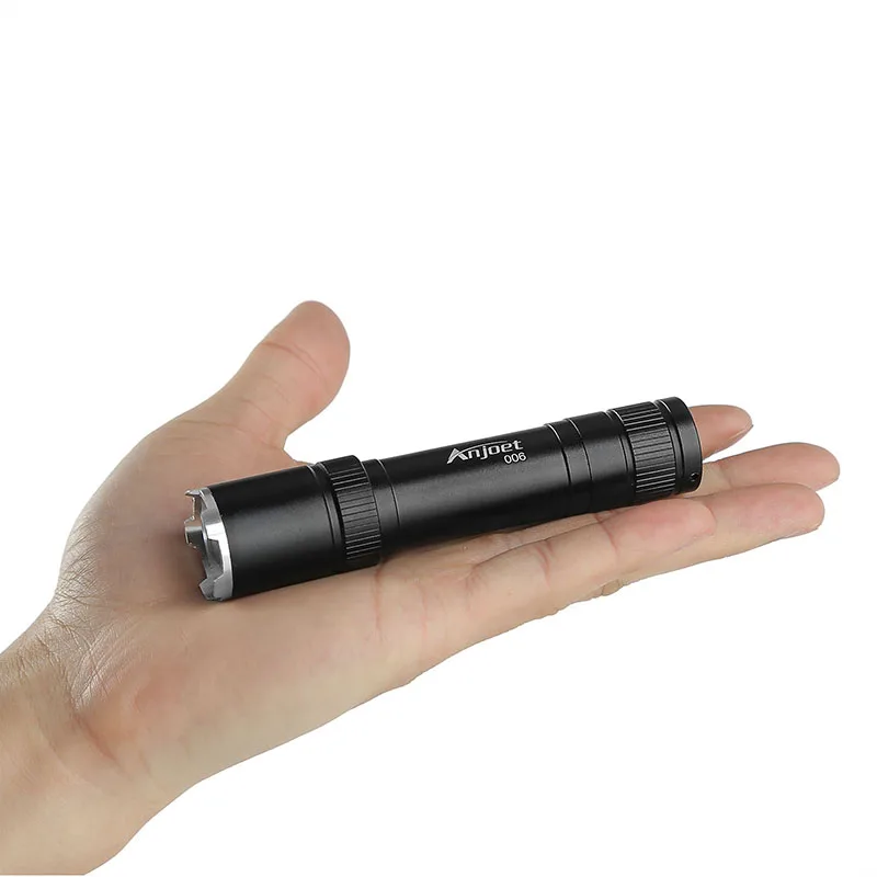 Anjoet Mini 006 тактическая вспышка XM L Q5 светодиодная алюминиевая фокусировочная