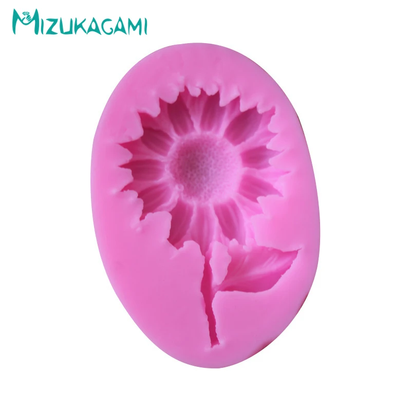 3D Sunflower Shaped Flower Cake Silicone Mold West Point Kitchen Baking Decorating DJ-00906 | Дом и сад