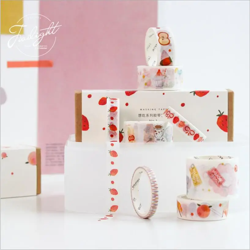 8 шт./кор. Милая васи лента для повседневной жизни коллаж DIY декоративные