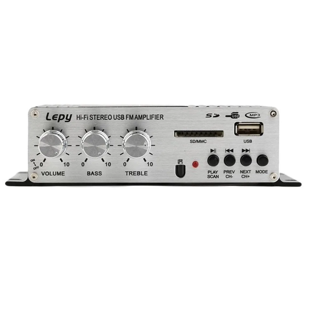 12 В автомобиля MP3 Hi Fi стерео аудио усилитель с USB Порты и разъёмы DVD FM MMC|Комплекты