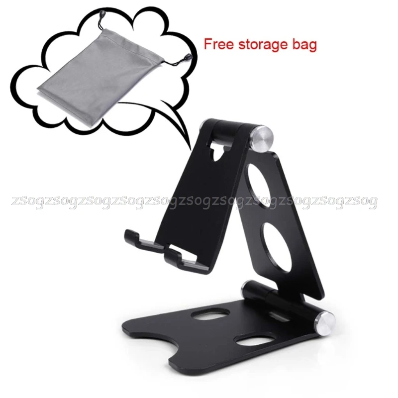 

Алюминиевый Универсальный складной регулируемый держатель для мобильного телефона и планшета Jy23 19 Прямая поставка